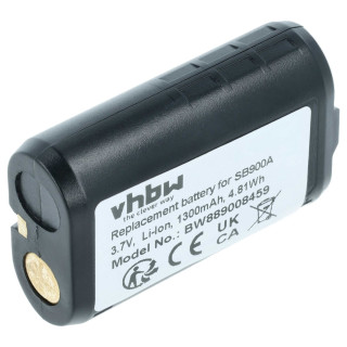 Baterie pro Shure AD1 / P3RA / PSM300 / UR5, 1300 mAh Baterie pro Shure AD1 / P3RA / PSM300 / UR5, 1300 mAh