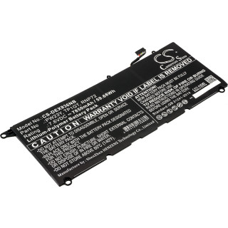 Baterie pro Dell XPS 13 9360, 7850 mAh Baterie pro Dell XPS 13 9360, 7850 mAh