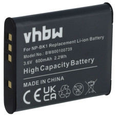 Baterie NP-BK1 pro Sony CyberShot DSC-S750 / DSC-S950 / DSC-W370, 600 mAh