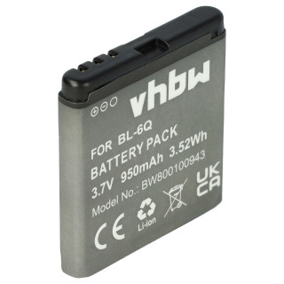 Baterie pro Nokia 6700, BL-6Q, 750 mAh Baterie pro Nokia 6700, BL-6Q, 750 mAh