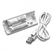 Baterie pro Nintendo Wii Remote Controller, bíláa, 400 mAh