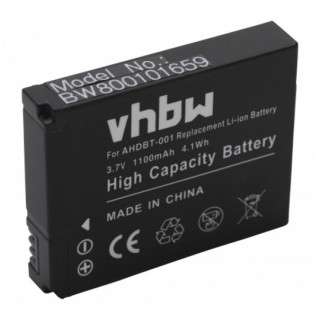Baterie pro GoPro HD Hero / HD Hero 2, 1100 mAh
