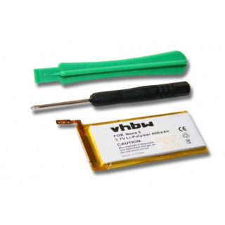 Baterie pro Apple iPod Nano 5G, 400 mAh Baterie pro Apple iPod Nano 5G, 400 mAh
