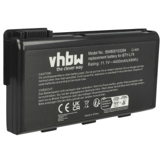 Baterie pro MSI A5000 / A6000 / A6200 / CR600, 4400 mAh