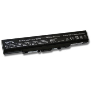 Baterie pro Asus P31 / P41 / U41 / X35, 4400 mAh Baterie pro Asus P31 / P41 / U41 / X35, 4400 mAh