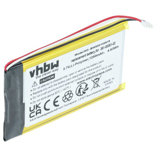 Baterie pro Garmin Dezl 560, 1250 mAh Baterie pro Garmin Dezl 560, 1250 mAh
