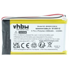 Baterie pro Garmin Dezl 560, 1250 mAh