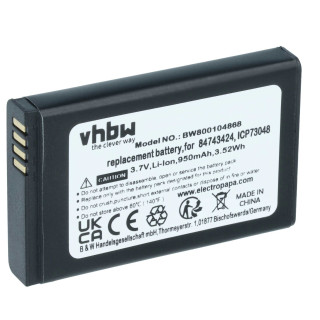 Baterie pro Polycom 5020 / Spectralink 5020, 84743424, 950 mAh Baterie pro Polycom 5020 / Spectralink 5020, 84743424, 950 mAh