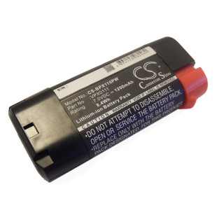 Baterie pro Black & Decker VPX1101 / VPX1201 / VPX1301, 7 V, 1.2 Ah