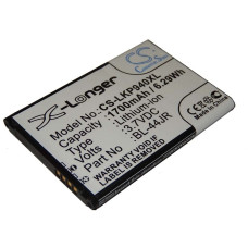 Baterie pro LG Optimus L40 / D160 / K2 / P940 / Prada 3.0, 1700 mAh