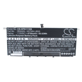 Baterie pro HP Spectre 13-3000, RG04XL, 6750 mAh Baterie pro HP Spectre 13-3000, RG04XL, 6750 mAh