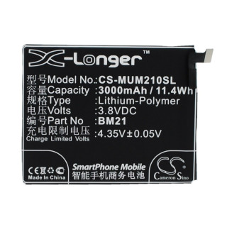 Baterie pro Xiaomi Mi Note / Libra, BN21, 3000 mAh Baterie pro Xiaomi Mi Note / Libra, BN21, 3000 mAh