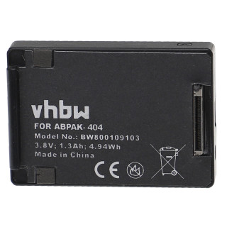Baterie pro GoPro Hero 3+ / Hero 4 Black, ABPAK-404, 1300 mAh