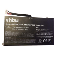 Baterie pro Fujitsu Siemens Lifebook UH572, 2850 mAh Baterie pro Fujitsu Siemens Lifebook UH572, 2850 mAh
