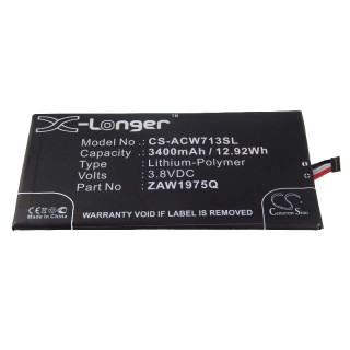 Baterie pro Acer Iconia Tab 7 / A1-713, 3400 mAh Baterie pro Acer Iconia Tab 7 / A1-713, 3400 mAh