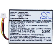 Baterie pro Dell PowerEdge M620 / R320 / T420, 830 mAh Baterie pro Dell PowerEdge M620 / R320 / T420, 830 mAh