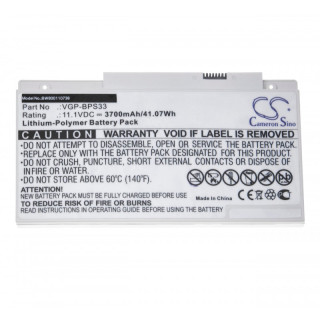 Baterie pro Sony Vaio VGP-BPS33, 3700 mAh