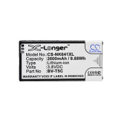 Baterie pro Nokia Lumia 640, BV-T5C, 2600 mAh Baterie pro Nokia Lumia 640, BV-T5C, 2600 mAh