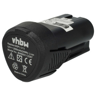 Baterie pro Ryobi BSPL1213, 12 V, 2.0 Ah