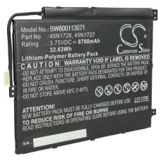 Baterie pro Lenovo ThinkPad 10 / Z3795, 8700 mAh Baterie pro Lenovo ThinkPad 10 / Z3795, 8700 mAh