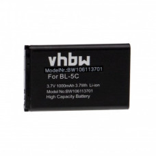 Baterie pro Nokia 1100 / 2600 / 6600 / N70 / N71, BL-5C, 1000 mAh Baterie pro Nokia 1100 / 2600 / 6600 / N70 / N71, BL-5C, 1000 mAh