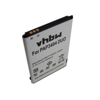 Baterie pro Prestigio MultiPhone 3404 Duo, 2000 mAh Baterie pro Prestigio MultiPhone 3404 Duo, 2000 mAh