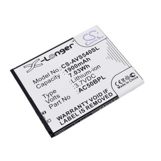 Baterie pro Archos 50b Platinum, 1900 mAh