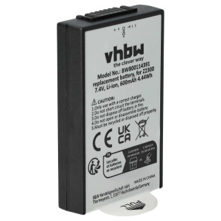 Baterie CZA-05300 pro Polaroid Z230E / Z2300, 600 mAh