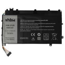 Baterie pro Dell Latitude 7350 / 13 7000, 2700 mAh Baterie pro Dell Latitude 7350 / 13 7000, 2700 mAh