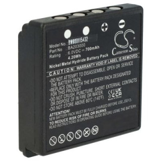 Baterie pro HBC Radiomatic BA209061 / BA203060, černá, 700 mAh Baterie pro HBC Radiomatic BA209061 / BA203060, černá, 700 mAh