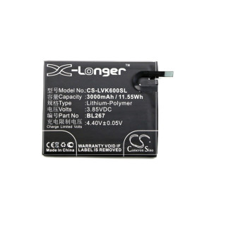 Baterie pro Lenovo Vibe K6, 3000 mAh Baterie pro Lenovo Vibe K6, 3000 mAh