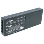 Baterie pro HBC Radiomatic BA210040 / BA211060, černá, 2000 mAh Baterie pro HBC Radiomatic BA210040 / BA211060, černá, 2000 mAh