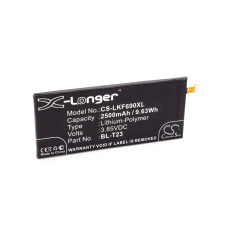 Baterie pro LG K500 / K580 / F690L, 2500 mAh Baterie pro LG K500 / K580 / F690L, 2500 mAh