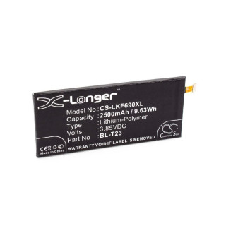 Baterie pro LG K500 / K580 / F690L, 2500 mAh Baterie pro LG K500 / K580 / F690L, 2500 mAh