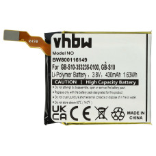 Baterie pro Sony SmartWatch 3 / SWR50, 430 mAh