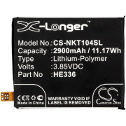 Baterie pro Nokia 5 / 5.1 / 3.1, HE336, 2900 mAh Baterie pro Nokia 5 / 5.1 / 3.1, HE336, 2900 mAh