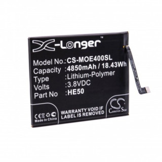Baterie pro Motorola Moto E4 Plus / XT1770 / XT1771, 4850 mAh Baterie pro Motorola Moto E4 Plus / XT1770 / XT1771, 4850 mAh