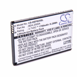 Baterie pro Doro Liberto 822 / 825, 1700 mAh Baterie pro Doro Liberto 822 / 825, 1700 mAh