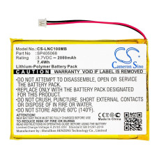 Baterie pro Luvion Prestige Touch / Supreme Connect, 2000 mAh Baterie pro Luvion Prestige Touch / Supreme Connect, 2000 mAh