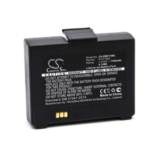 Baterie pro Bixolon SPP-R200 / Zebra ZQ110, 7.4 V, 1100 mAh Baterie pro Bixolon SPP-R200 / Zebra ZQ110, 7.4 V, 1100 mAh