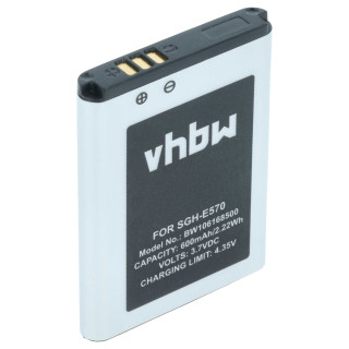 Baterie pro Samsung SGH-E570 / SGH-J700 / SGH-J700I, 600 mAh Baterie pro Samsung SGH-E570 / SGH-J700 / SGH-J700I, 600 mAh