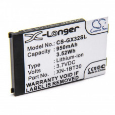 Baterie pro Sharp GX15 / GX17 / GX25, 950 mAh