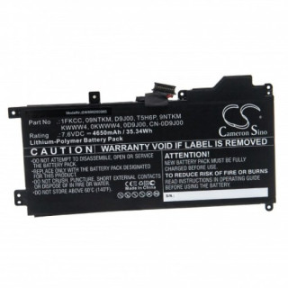 Baterie pro Dell Latitude 7200, 4650 mAh Baterie pro Dell Latitude 7200, 4650 mAh