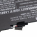Baterie pro Dell Latitude 7200, 4650 mAh Baterie pro Dell Latitude 7200, 4650 mAh