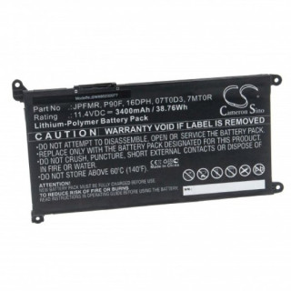 Baterie pro Dell ChromeBook 3400 / 5488 / 5493 / 5593, 3400 mAh Baterie pro Dell ChromeBook 3400 / 5488 / 5493 / 5593, 3400 mAh