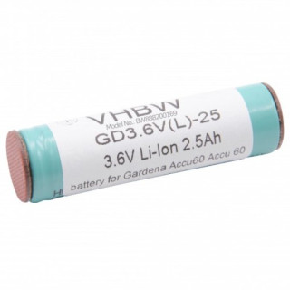 Baterie pro Gardena Accu60, Li-Ion, 3.6 V, 2.5 Ah Baterie pro Gardena Accu60, Li-Ion, 3.6 V, 2.5 Ah