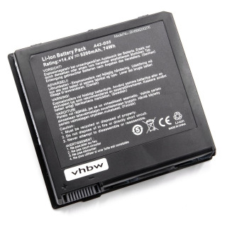 Baterie pro Asus G55 / G55V / G55VM, 5200 mAh Baterie pro Asus G55 / G55V / G55VM, 5200 mAh