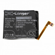 Baterie pro Nokia 3.1, HE351, 2900 mAh