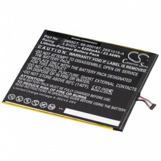 Baterie pro Amazon Kindle Fire HD 10.1, 6200 mAh Baterie pro Amazon Kindle Fire HD 10.1, 6200 mAh