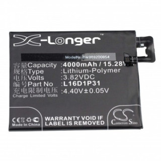 Baterie pro Lenovo Phab 2 Pro, 4000 mAh Baterie pro Lenovo Phab 2 Pro, 4000 mAh